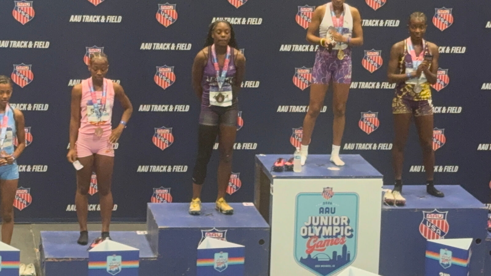 Indoor Podium Finish